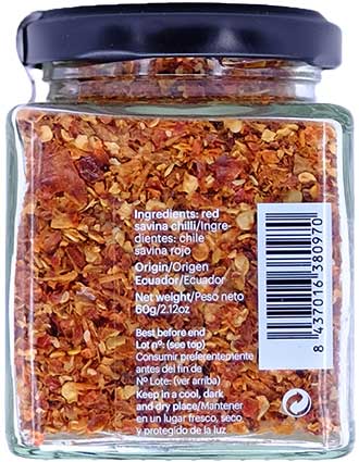 Piment Habanero Savina Rouge Flocons