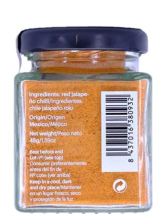 Peperoncino Jalapeño Rosso Polvere
