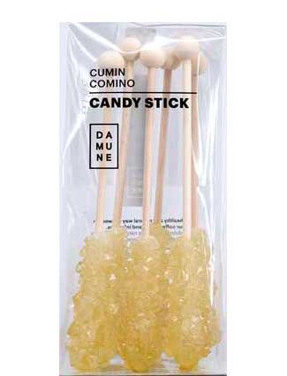 Azúcar Candy en Sticks: Cristal (2), Cardamomo, Canela, Comino, Menta, Azafrán, Limón, Hibisco y Gengibre. 60 Sticks