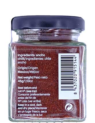 Piment Ancho Poudre