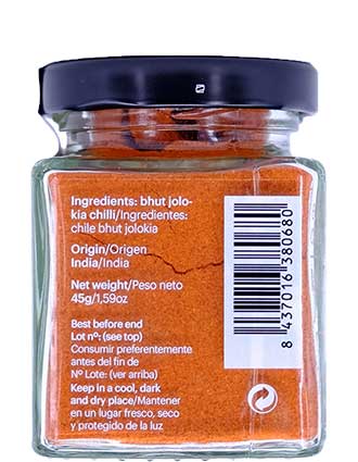 Piment Bhut Jolokia Poudre