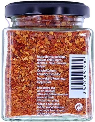 Piment Carolina Reaper Flocons - Plus Piquant Monde