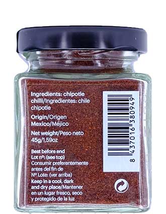 Chipotle Chilli Powder 500g By Manor Springs | UK