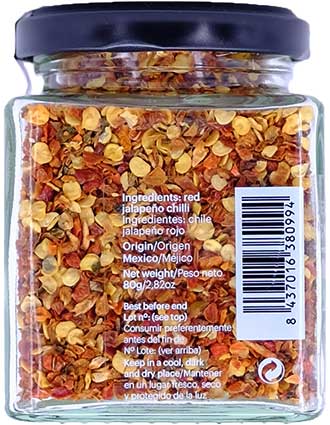 Piment Jalapeno Rouge Flocons