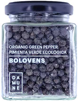 Green Peppercorns Bolovens Organic Premium whole - 100g