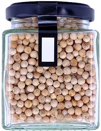 Poivre Blanc Bolovens BIO Premium en grains - 100g