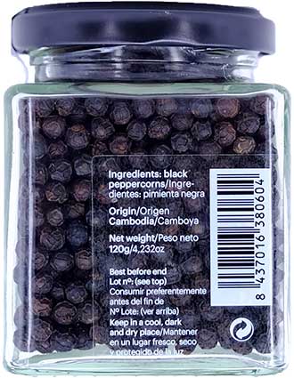 Black Peppercorns Kampot Premium