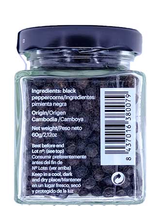 Black Peppercorns Kampot Premium