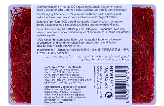 Safran Superior - Boîte