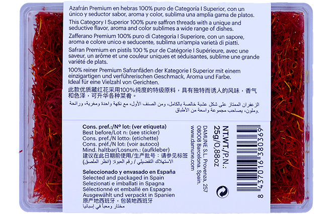 Safran Superior - Boîte