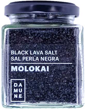Black Lava Salt Molokai – Hawaii - Damune Tienda Gourmet