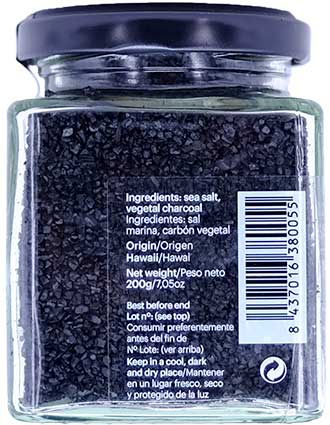 Black Lava Salt Molokai – Hawaii