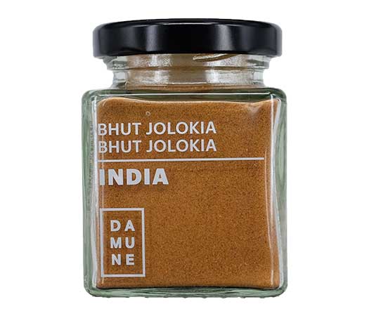 Piments du Monde Poudre: Jalapeno Rouge, Chipotle, Ancho, Habanero Red Savina, Habanero Scoprion Trinidad, Bhut Jolokia et Carolina Reaper