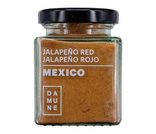 Piments du Monde Poudre: Jalapeno Rouge, Chipotle, Ancho, Habanero Red Savina, Habanero Scoprion Trinidad, Bhut Jolokia et Carolina Reaper