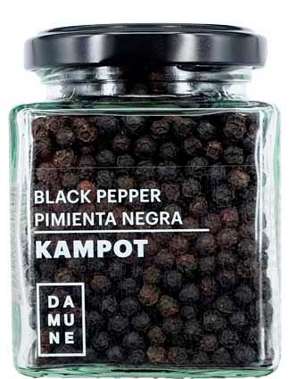 Set Poivre en Grains Kampot 120g : Noir, Rouge et Blanc