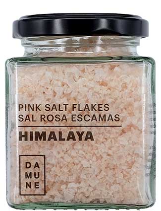 Rosa Pyramiden Salzflocken aus Himalaya